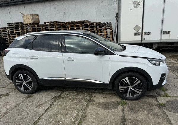 Peugeot 3008 cena 75900 przebieg: 94000, rok produkcji 2019 z Dobra małe 631